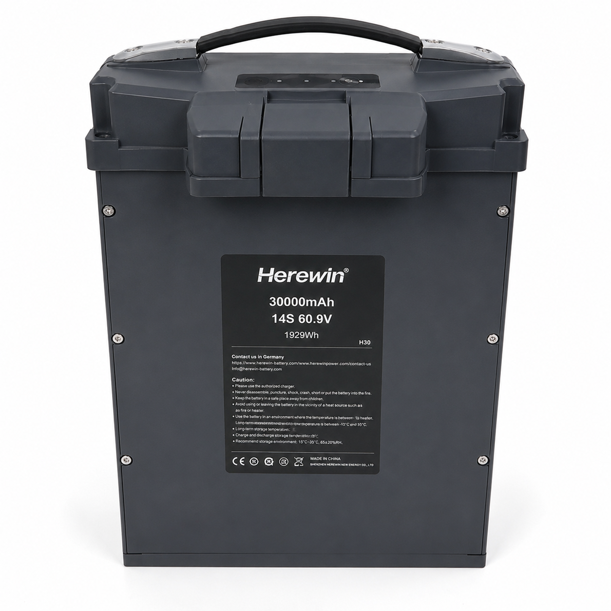 Herewin 30000mAh 14S 60.9V High-Voltage LiPo Battery with Molex Connector