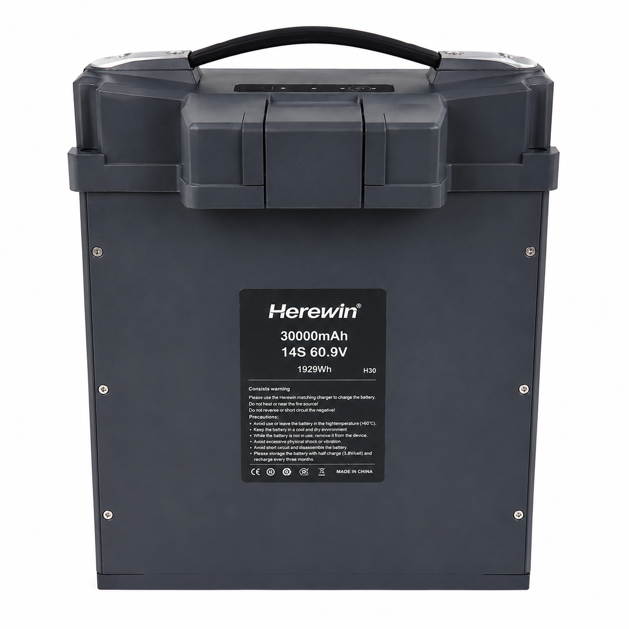 Herewin 30000mAh 14S 60.9V High-Voltage LiPo Battery with Molex Connector